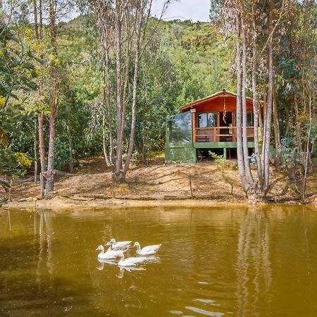 Cabana Tipo Glamping Savieza Life Experience Nemocon Exterior foto